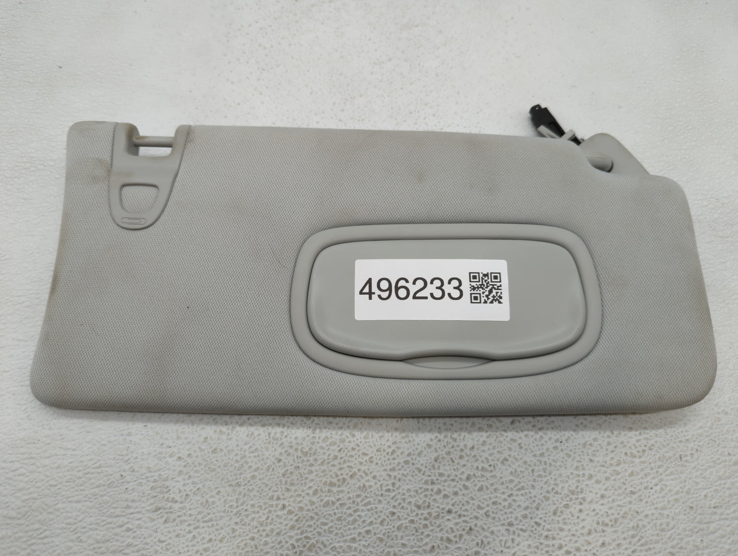 2019 Jeep Compass Sun Visor Shade Replacement Passenger Right Mirror Fits OEM Used Auto Parts - Oemusedautoparts1.com