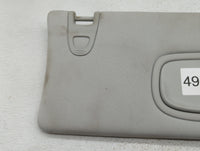 2019 Jeep Compass Sun Visor Shade Replacement Passenger Right Mirror Fits OEM Used Auto Parts - Oemusedautoparts1.com