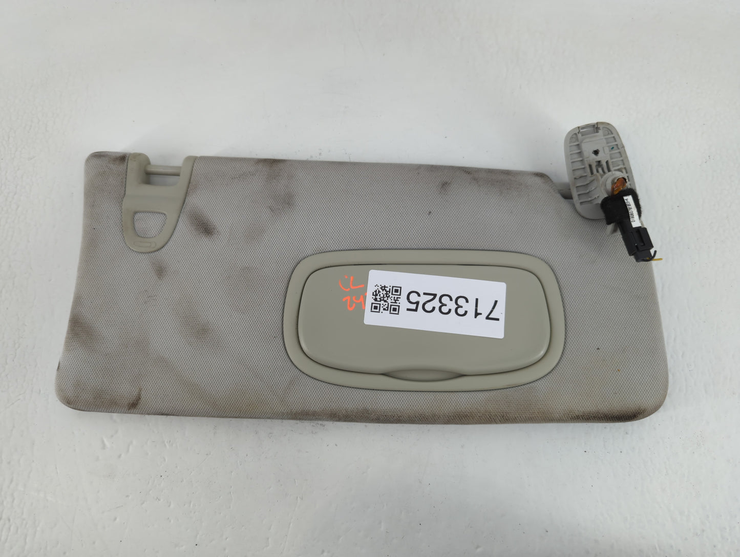 2019 Jeep Compass Sun Visor Shade Replacement Driver Left Mirror Fits OEM Used Auto Parts - Oemusedautoparts1.com