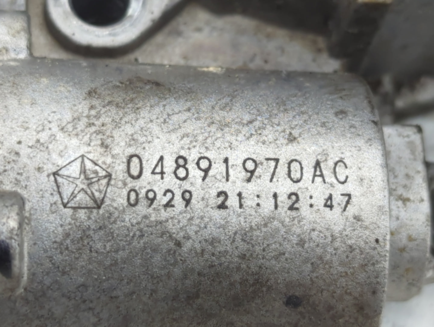 2017-2022 Jeep Compass Throttle Body P/N:04891970AC Fits Fits 2014 2015 2016 2017 2018 2019 2020 2021 2022 OEM Used Auto Par