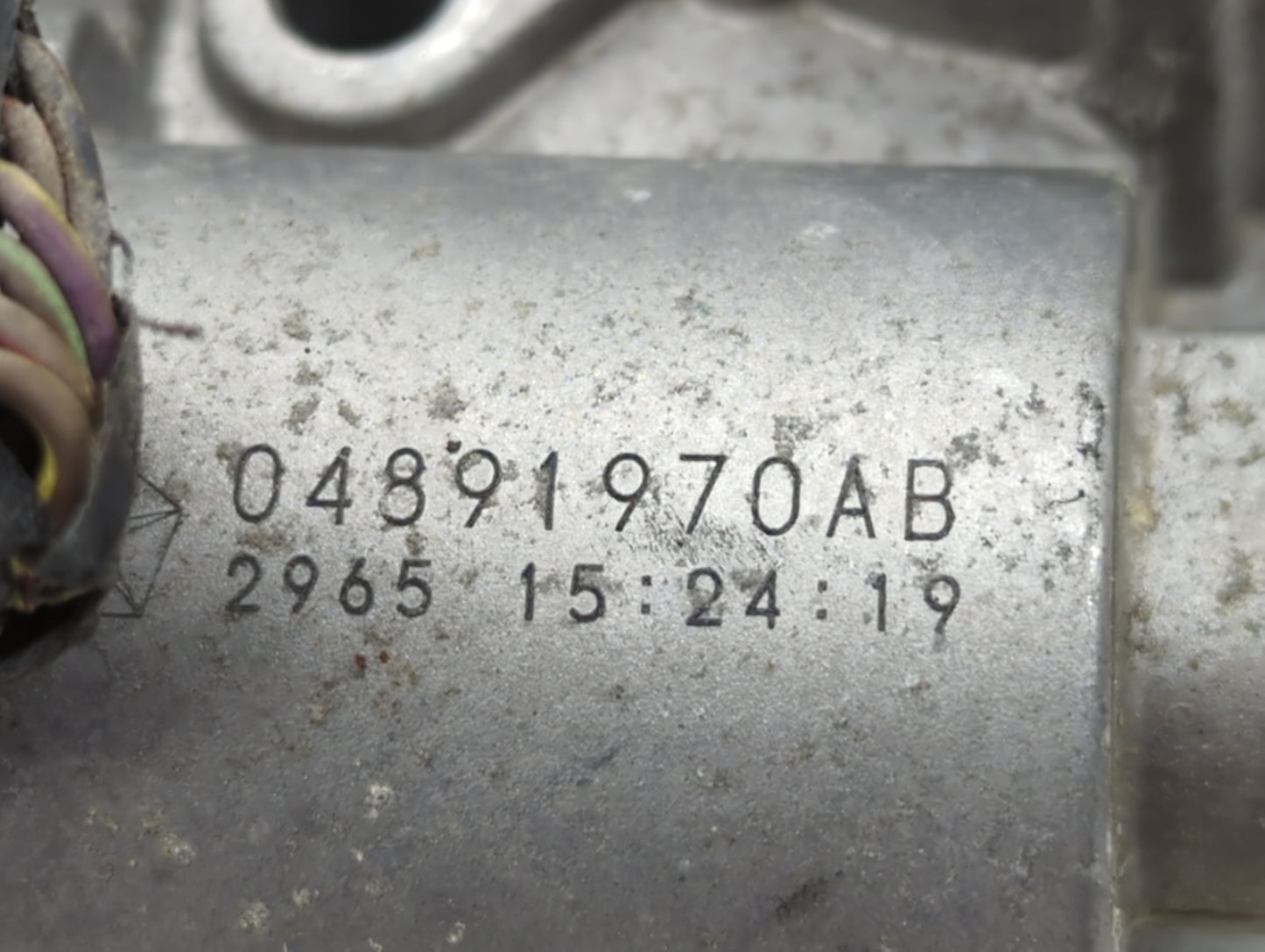 2017-2022 Jeep Compass Throttle Body P/N:04891970AB Fits Fits 2014 2015 2016 2017 2018 2019 2020 2021 2022 OEM Used Auto Par