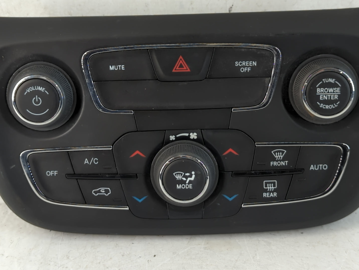 2019 Jeep Compass Climate Control Module Temperature AC/Heater Replacement P/N:24477B MX237050-2931 Fits OEM Used Auto Parts