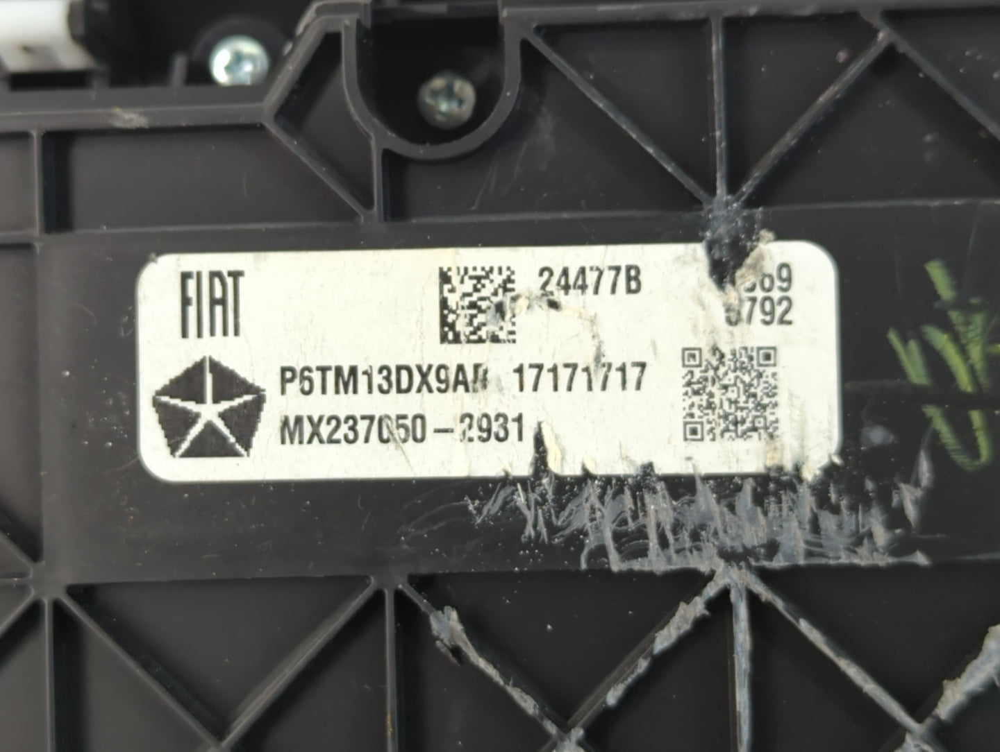 2019 Jeep Compass Climate Control Module Temperature AC/Heater Replacement P/N:24477B MX237050-2931 Fits OEM Used Auto Parts