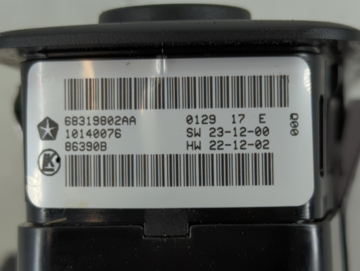 2016-2022 Jeep Grand Cherokee Master Power Window Switch Replacement Driver Side Left P/N:68319802AA Fits OEM Used Auto Part