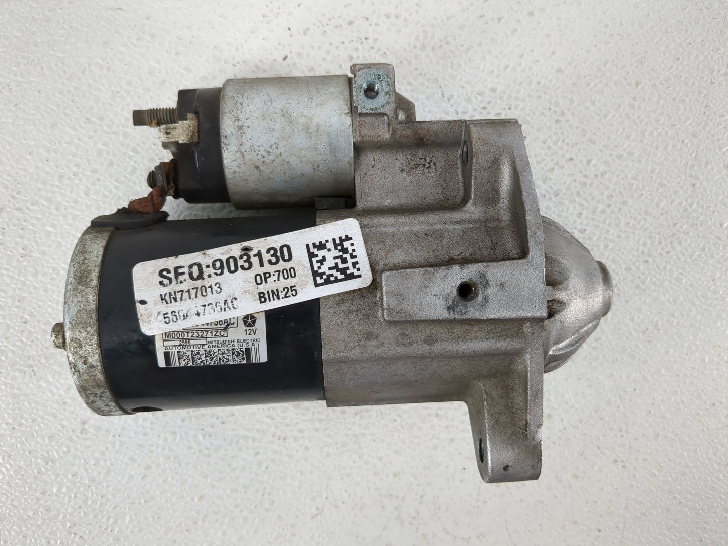 2016-2021 Jeep Grand Cherokee Car Starter Motor Solenoid OEM P/N:56044736AC M000T23271ZC Fits OEM Used Auto Parts - Oemuseda