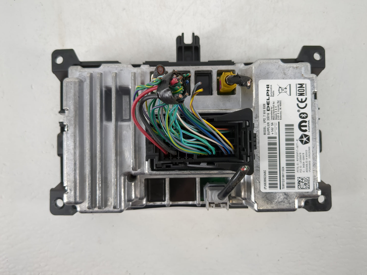2019 Jeep Grand Cherokee Radio AM FM Cd Player Receiver Replacement P/N:68399224AC Fits OEM Used Auto Parts - Oemusedautopar