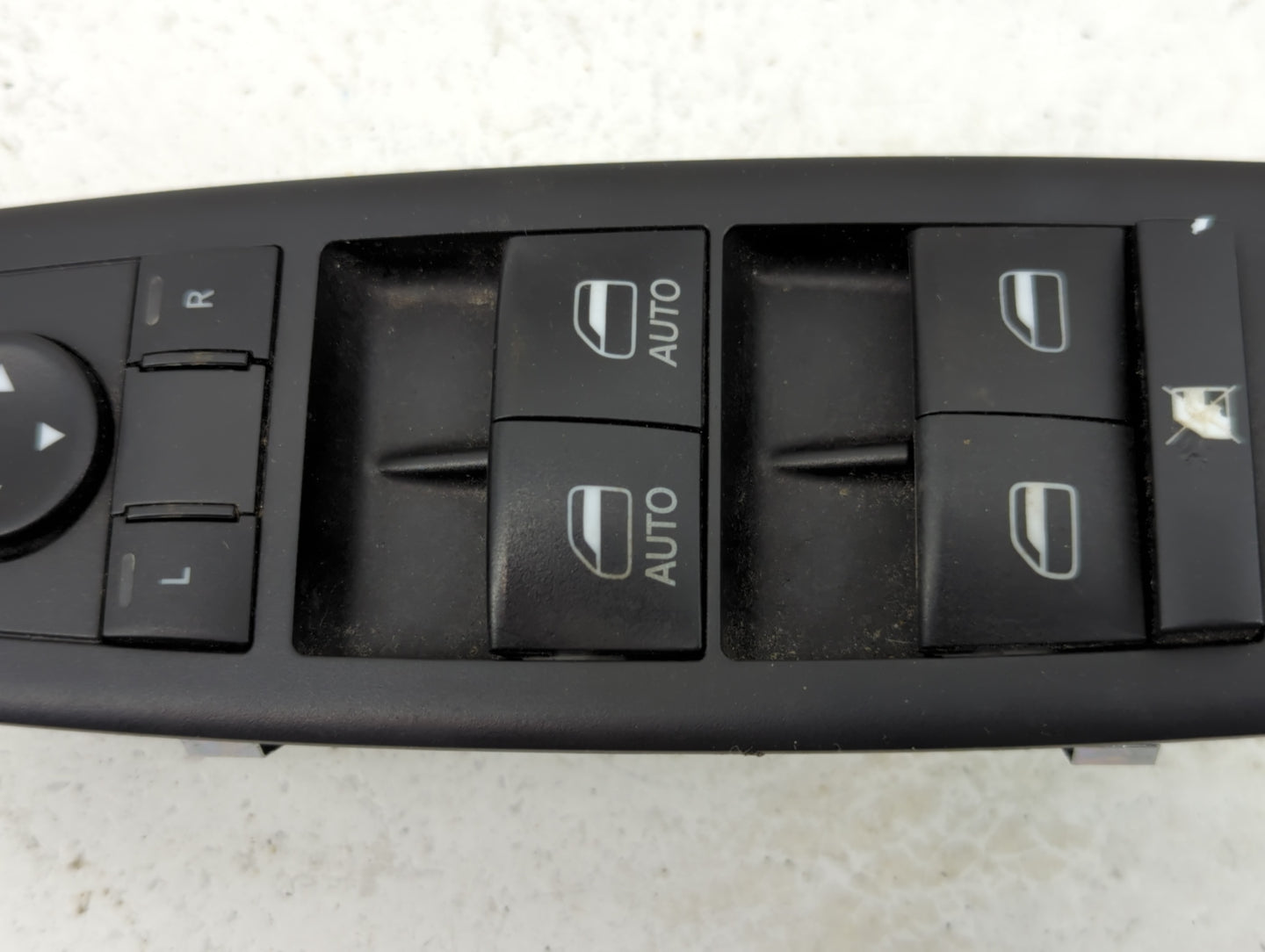 2016-2022 Jeep Grand Cherokee Master Power Window Switch Replacement Driver Side Left P/N:10140076 68319802AA Fits OEM Used 