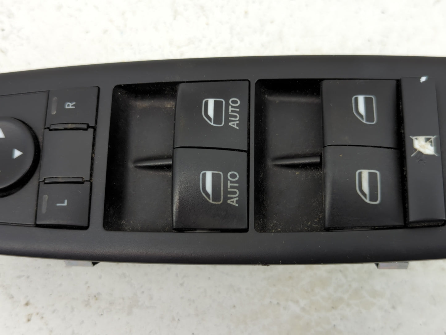 2016-2022 Jeep Grand Cherokee Master Power Window Switch Replacement Driver Side Left P/N:10140076 68319802AA Fits OEM Used 
