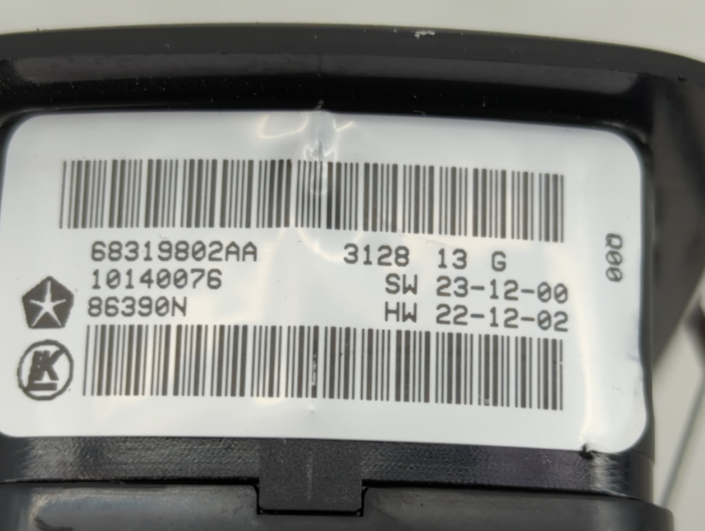 2016-2022 Jeep Grand Cherokee Master Power Window Switch Replacement Driver Side Left P/N:10140076 68319802AA Fits OEM Used 