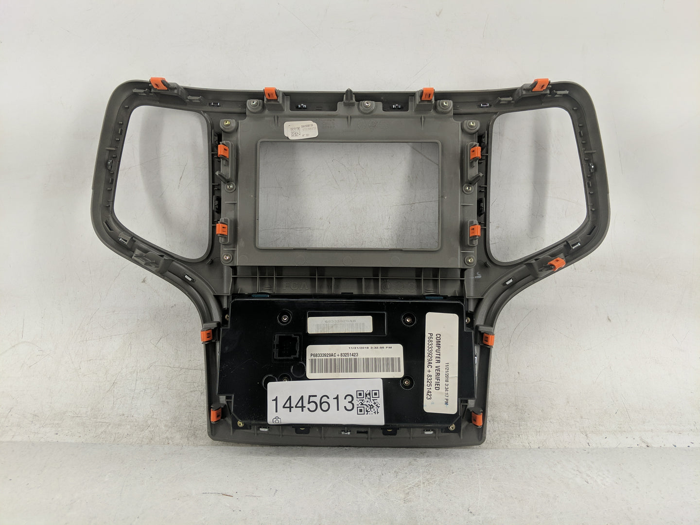 2019 Jeep Grand Cherokee Climate Control Module Temperature AC/Heater Replacement P/N:68333929AC 68333929AB Fits OEM Used Au