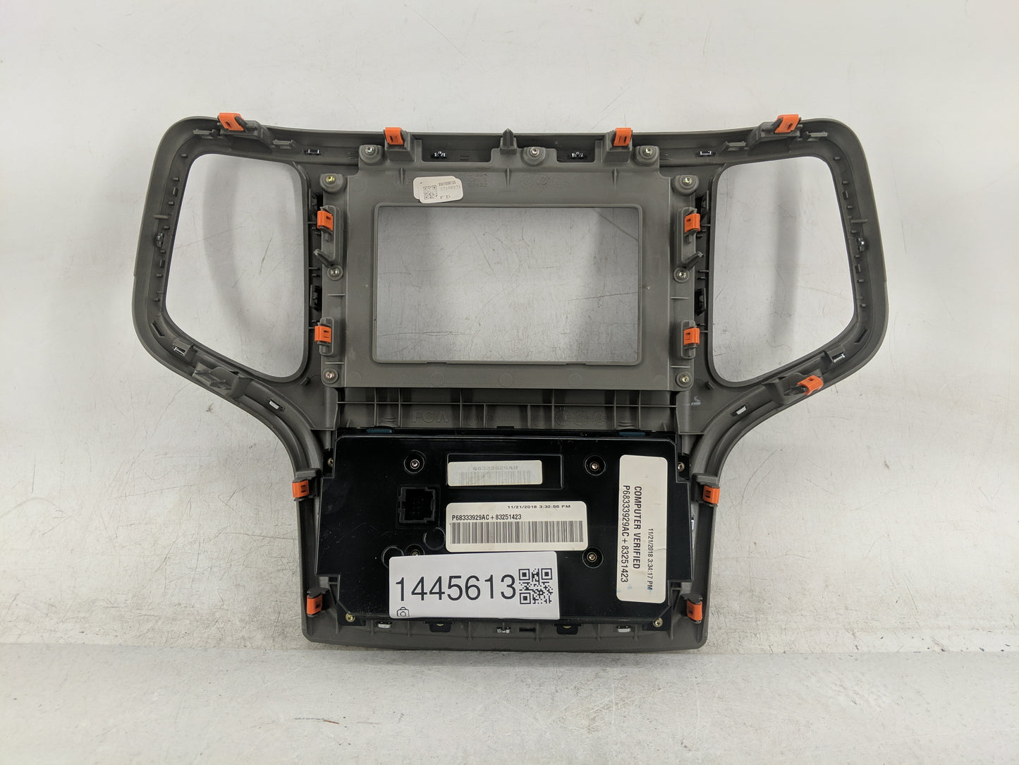 2019 Jeep Grand Cherokee Climate Control Module Temperature AC/Heater Replacement P/N:68333929AC 68333929AB Fits OEM Used Au