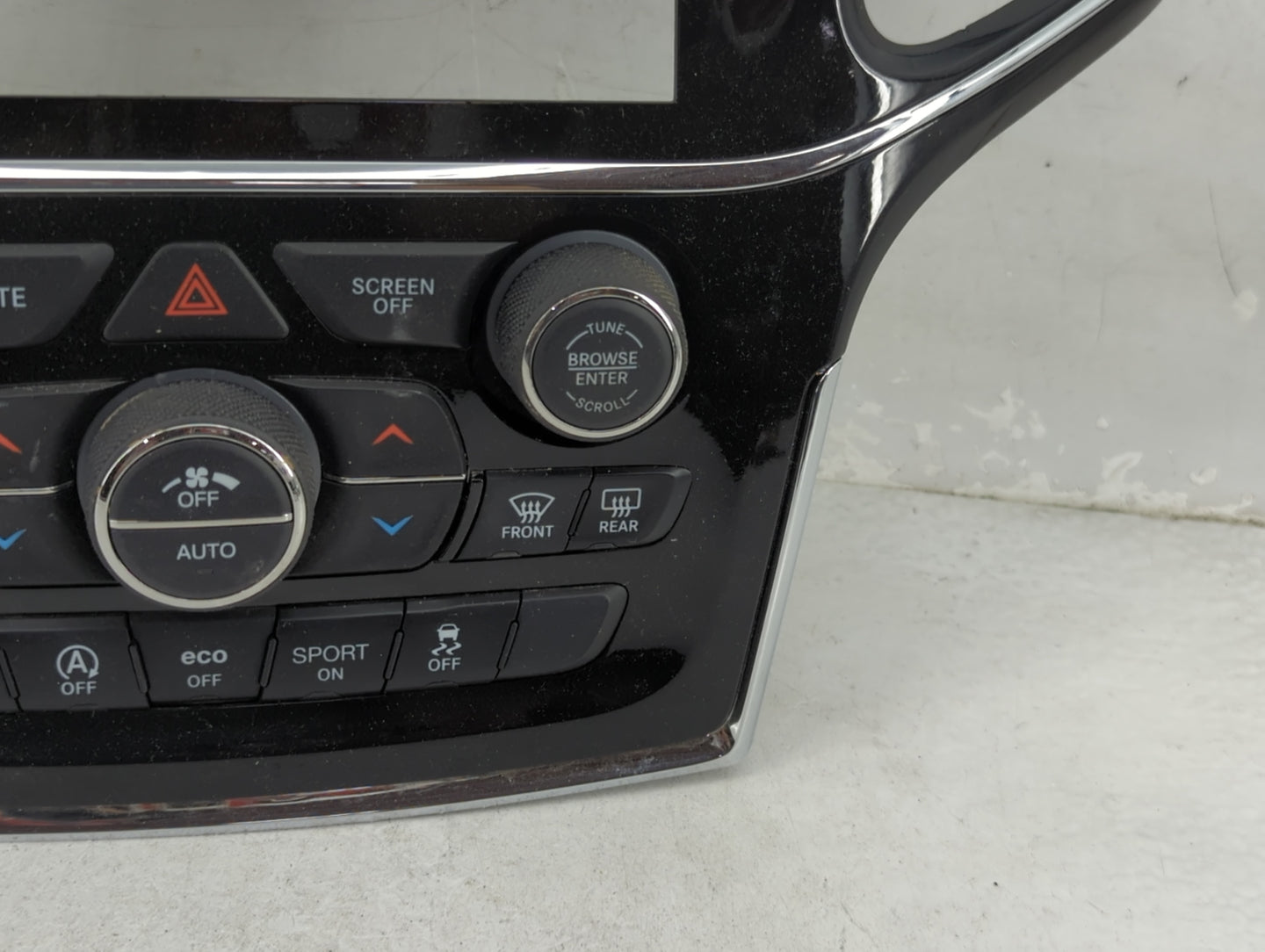 2018-2022 Jeep Grand Cherokee Climate Control Module Temperature AC/Heater Replacement P/N:68388450AB P68388450AB Fits OEM U