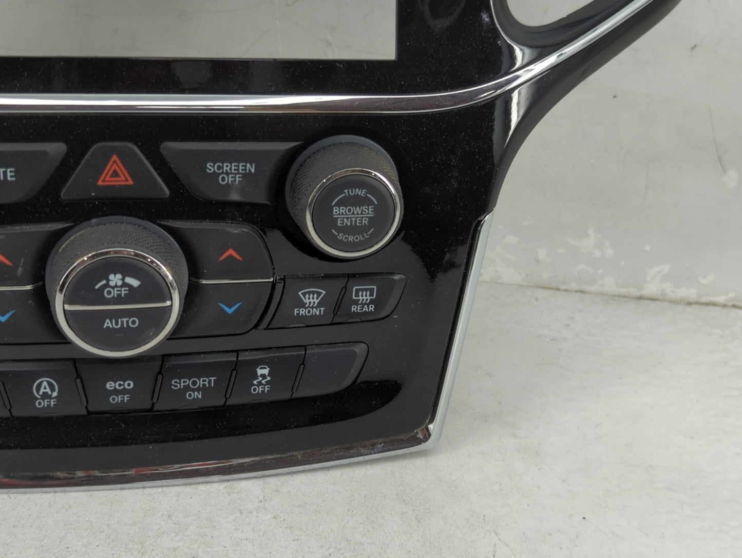 2018-2022 Jeep Grand Cherokee Climate Control Module Temperature AC/Heater Replacement P/N:68388450AB P68388450AB Fits OEM U