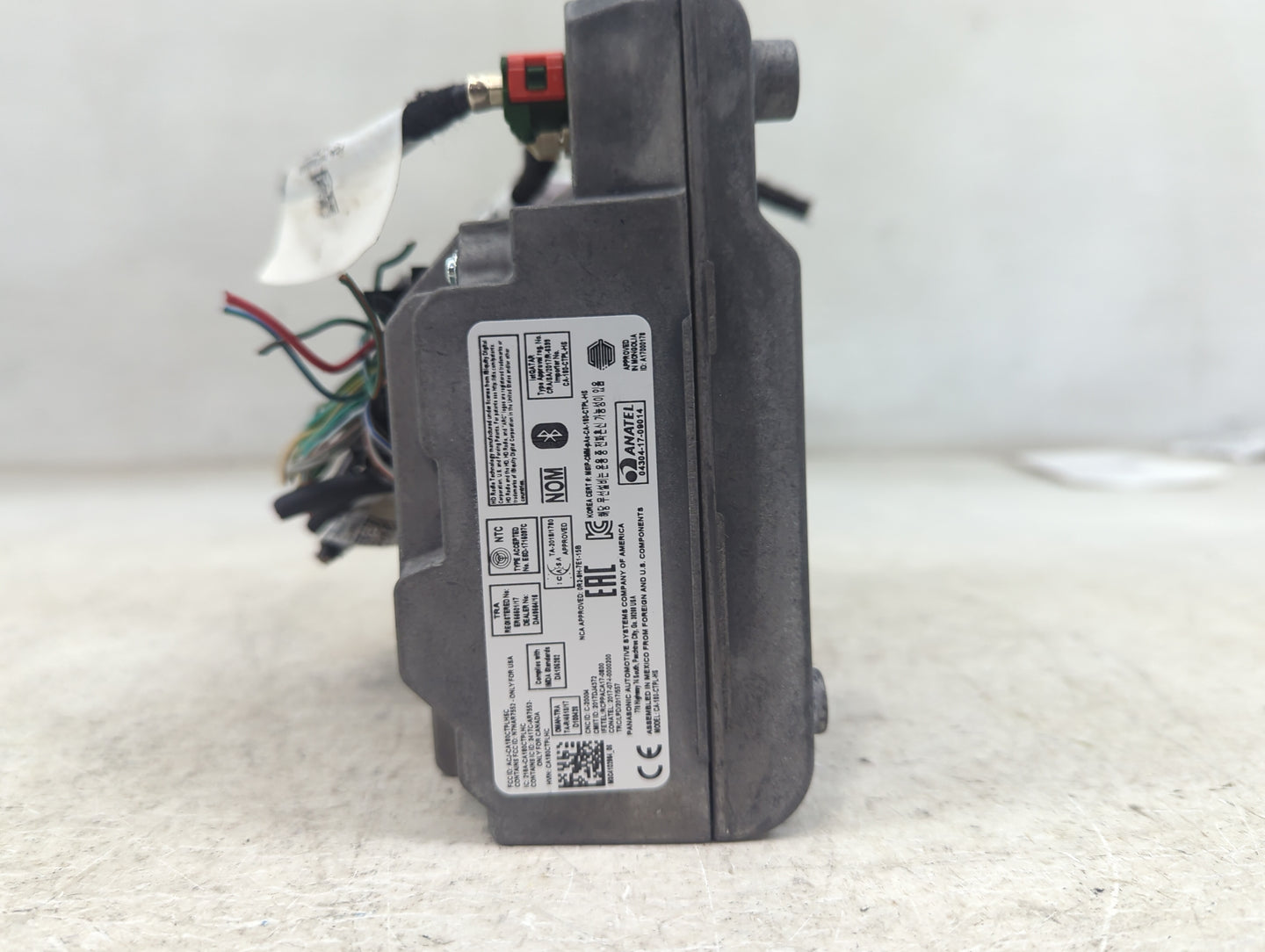2019 Jeep Grand Cherokee Radio AM FM Cd Player Receiver Replacement P/N:68429214AB CN-SC79NCGLB Fits OEM Used Auto Parts - O