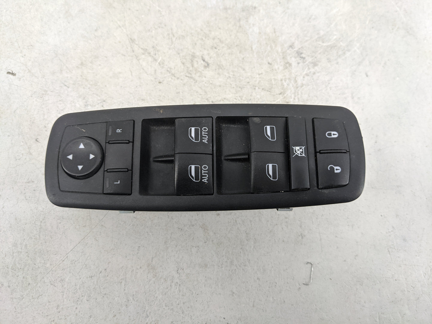 2016-2022 Jeep Grand Cherokee Master Power Window Switch Replacement Driver Side Left P/N:68319802AA 10140076 Fits OEM Used 