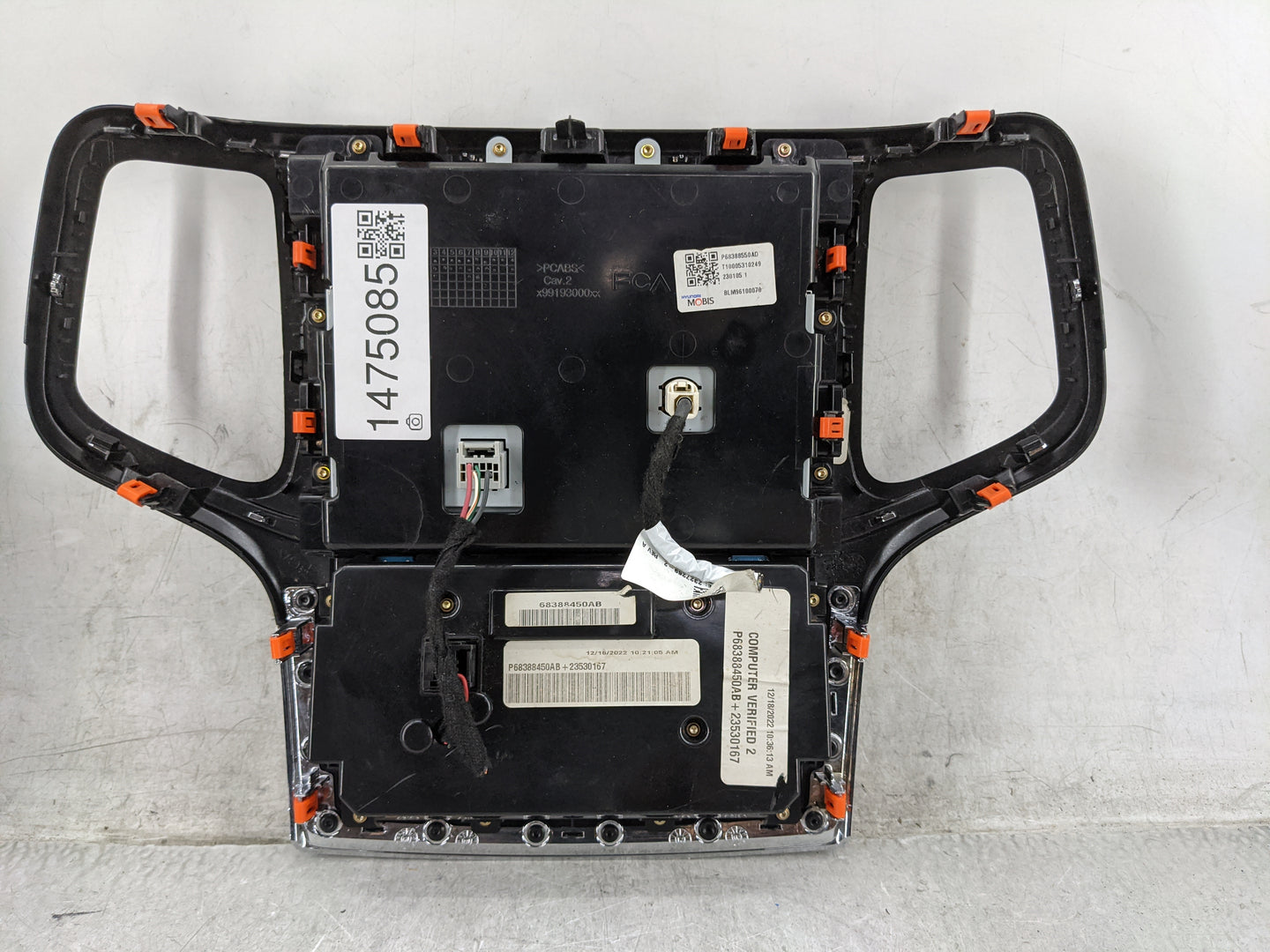 2019 Jeep Grand Cherokee Climate Control Module Temperature AC/Heater Replacement P/N:P68388450AB 68388450AB, P68388550AD Fi