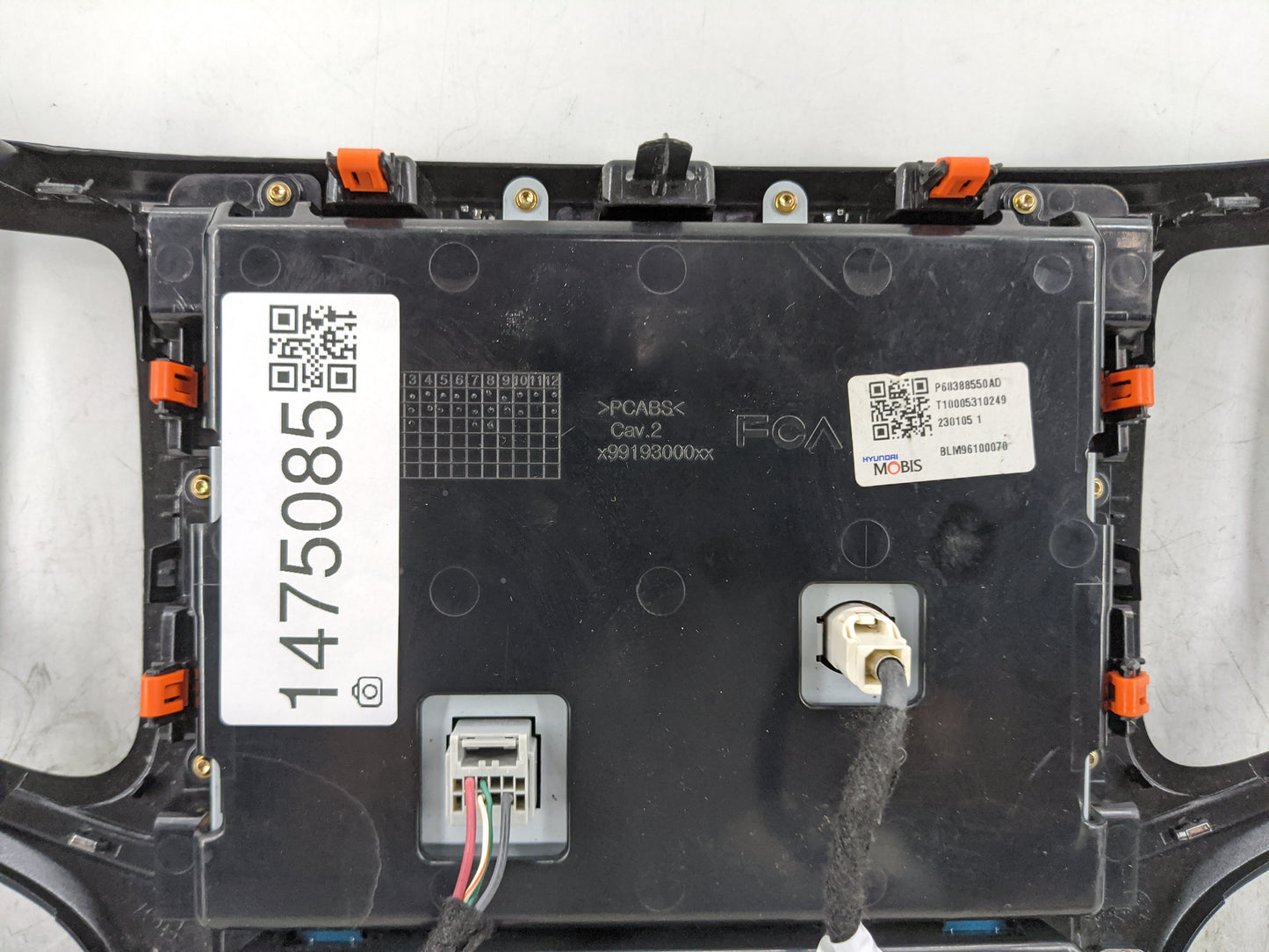 2019 Jeep Grand Cherokee Climate Control Module Temperature AC/Heater Replacement P/N:P68388450AB 68388450AB, P68388550AD Fi