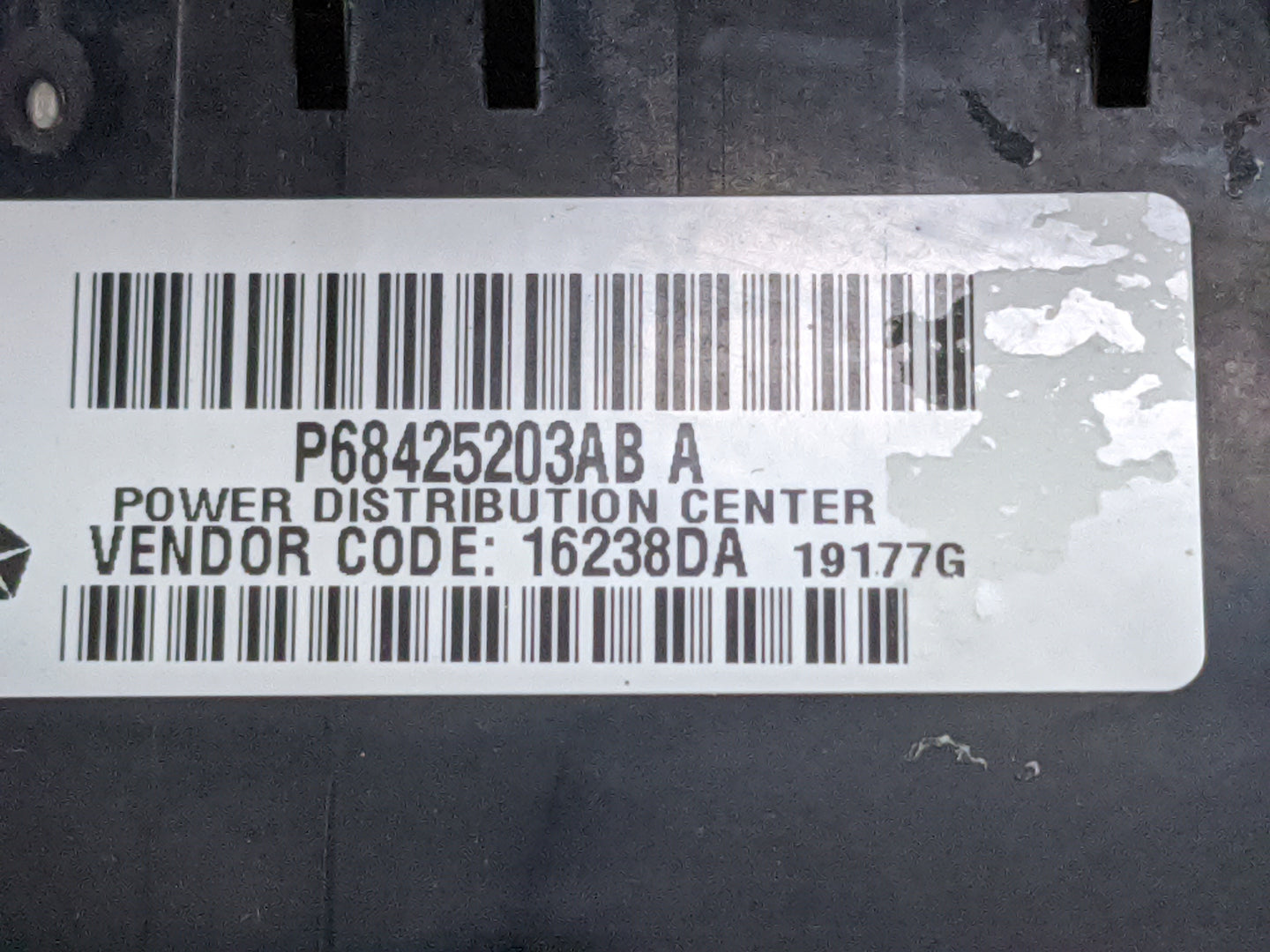 2019-2022 Jeep Grand Cherokee Fusebox Fuse Box Relay Module Tipm 1476326 - Oemusedautoparts1.com