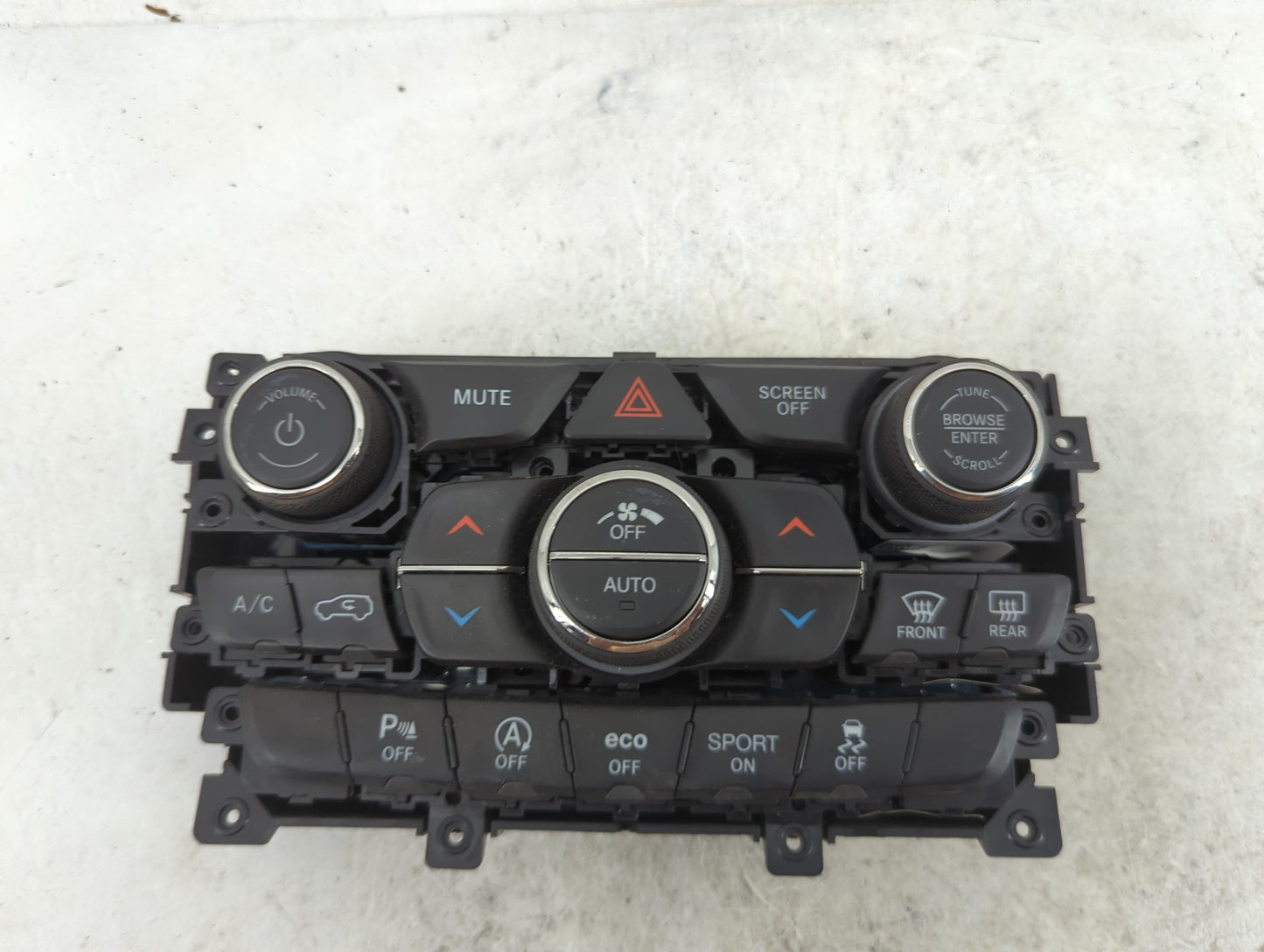 2018-2022 Jeep Grand Cherokee Climate Control Module Temperature AC/Heater Replacement P/N:P68388450AB Fits OEM Used Auto Pa