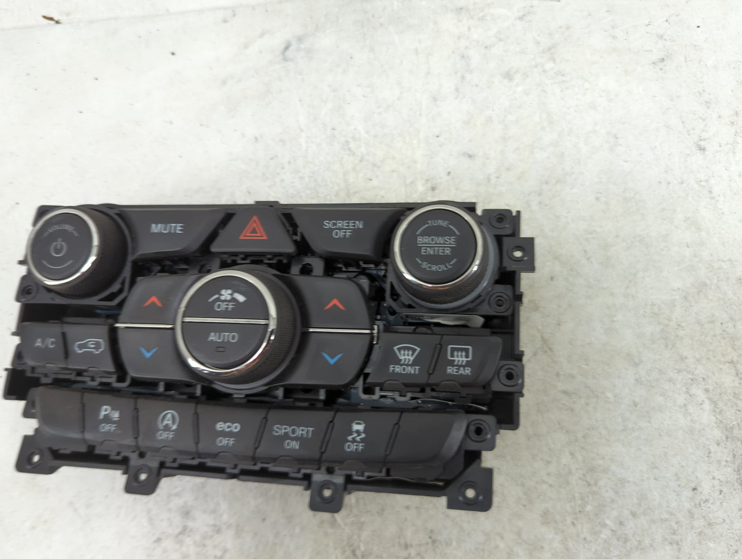 2018-2022 Jeep Grand Cherokee Climate Control Module Temperature AC/Heater Replacement P/N:P68388450AB Fits OEM Used Auto Pa
