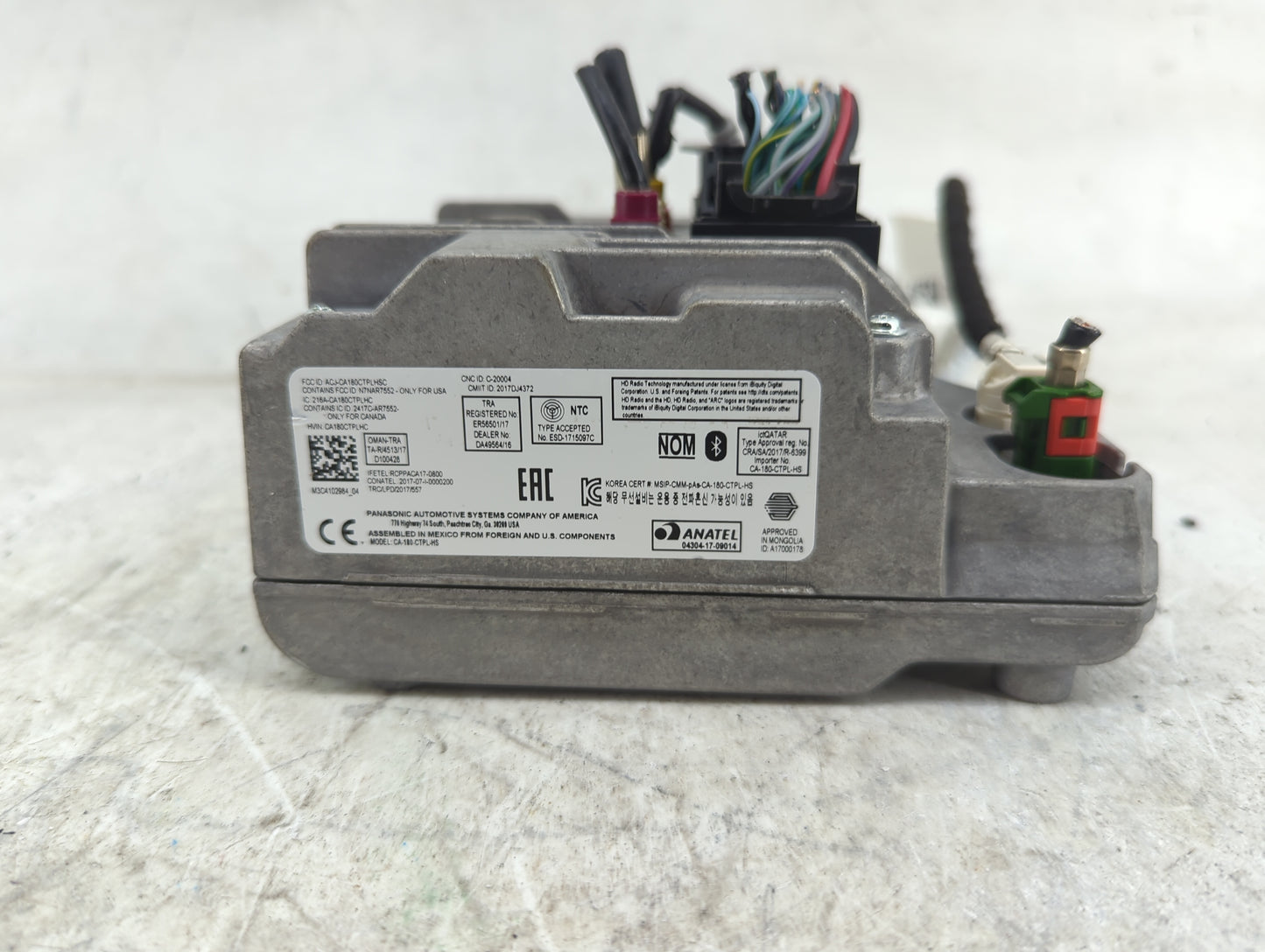 2019 Jeep Grand Cherokee Radio AM FM Cd Player Receiver Replacement P/N:CA-180-CTPL-HS NZLTLMHL4 Fits OEM Used Auto Parts - 