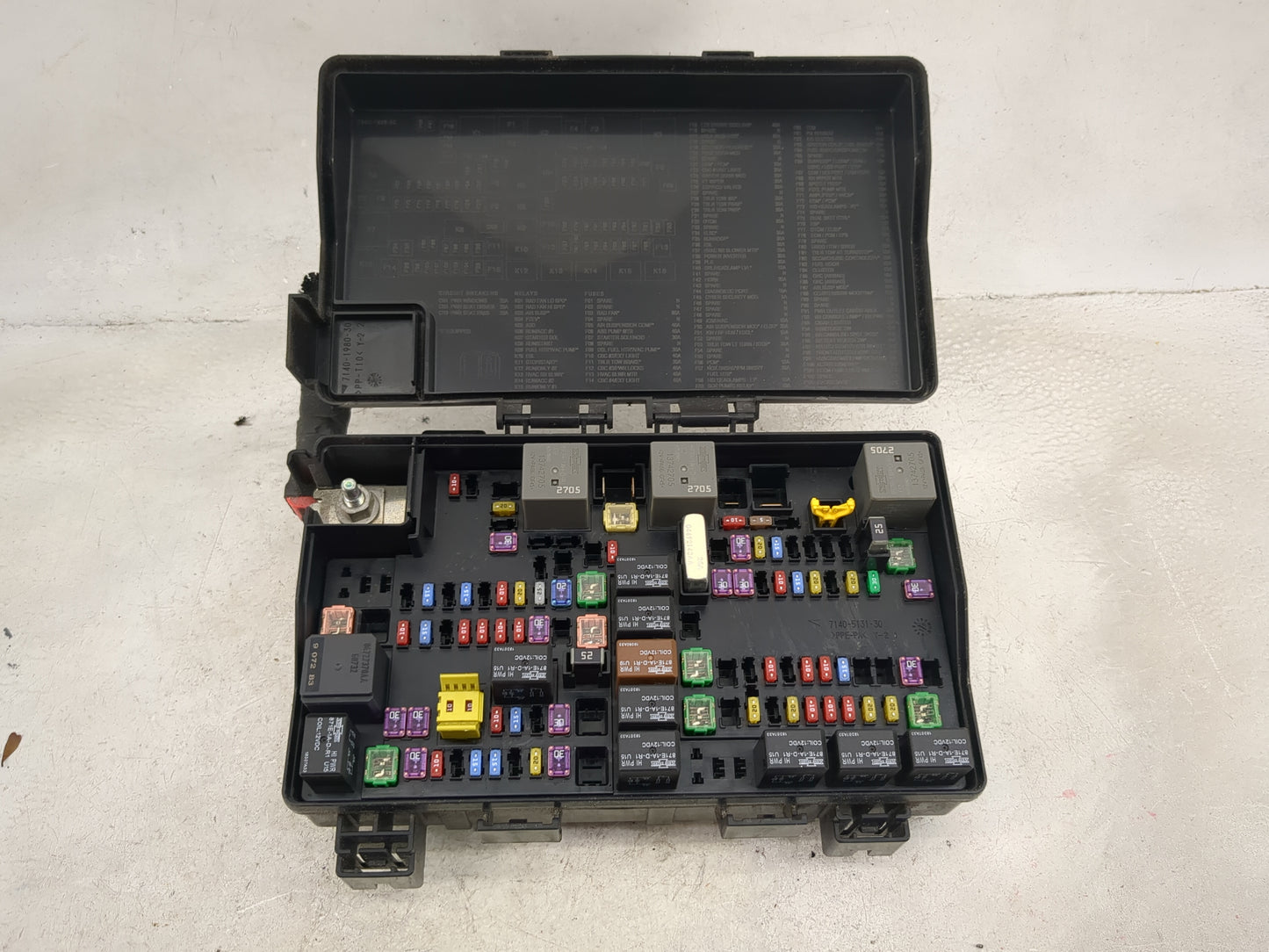2019 Jeep Grand Cherokee Fusebox Fuse Box Relay Module Tipm - Oemusedautoparts1.com