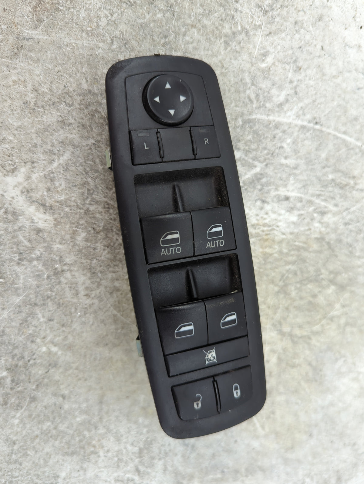 2016-2022 Jeep Grand Cherokee Master Power Window Switch Replacement Driver Side Left P/N:68319802AA 1014076 Fits OEM Used A