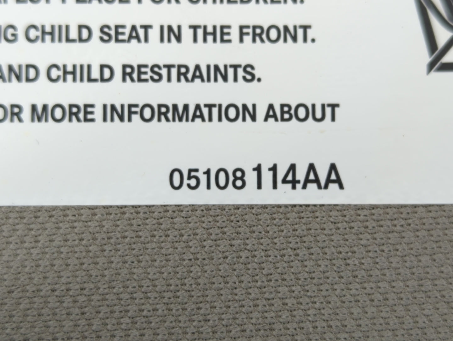 2014-2022 Jeep Grand Cherokee Sun Visor Shade Replacement Passenger Right Mirror Fits OEM Used Auto Parts - Oemusedautoparts