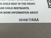 2014-2022 Jeep Grand Cherokee Sun Visor Shade Replacement Passenger Right Mirror Fits OEM Used Auto Parts - Oemusedautoparts