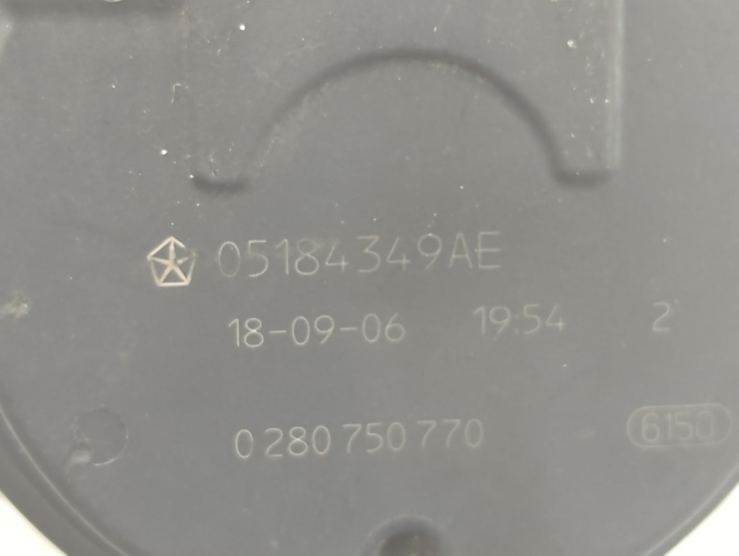 2011-2022 Jeep Grand Cherokee Throttle Body P/N:05184349AE 0 280 750 770 Fits OEM Used Auto Parts - Oemusedautoparts1.com