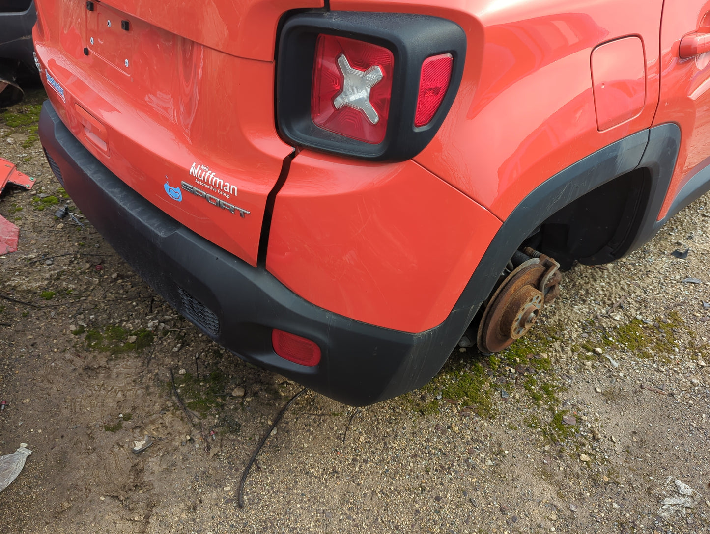 2019-2022 Jeep Renegade Rear Bumper Assembly Oem - Oemusedautoparts1.com