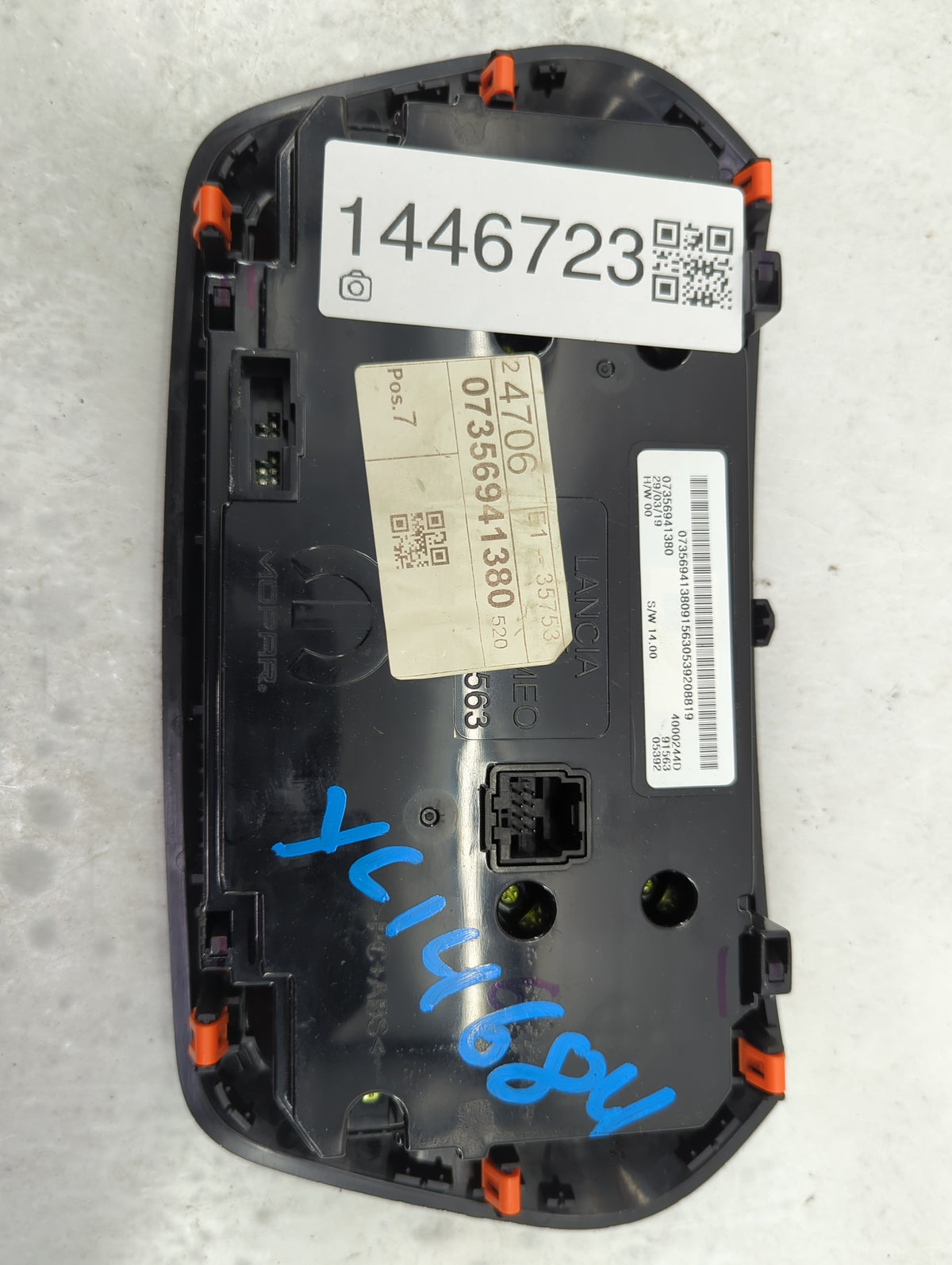 2019 Jeep Renegade Climate Control Module Temperature AC/Heater Replacement P/N:07356941380 Fits OEM Used Auto Parts - Oemus