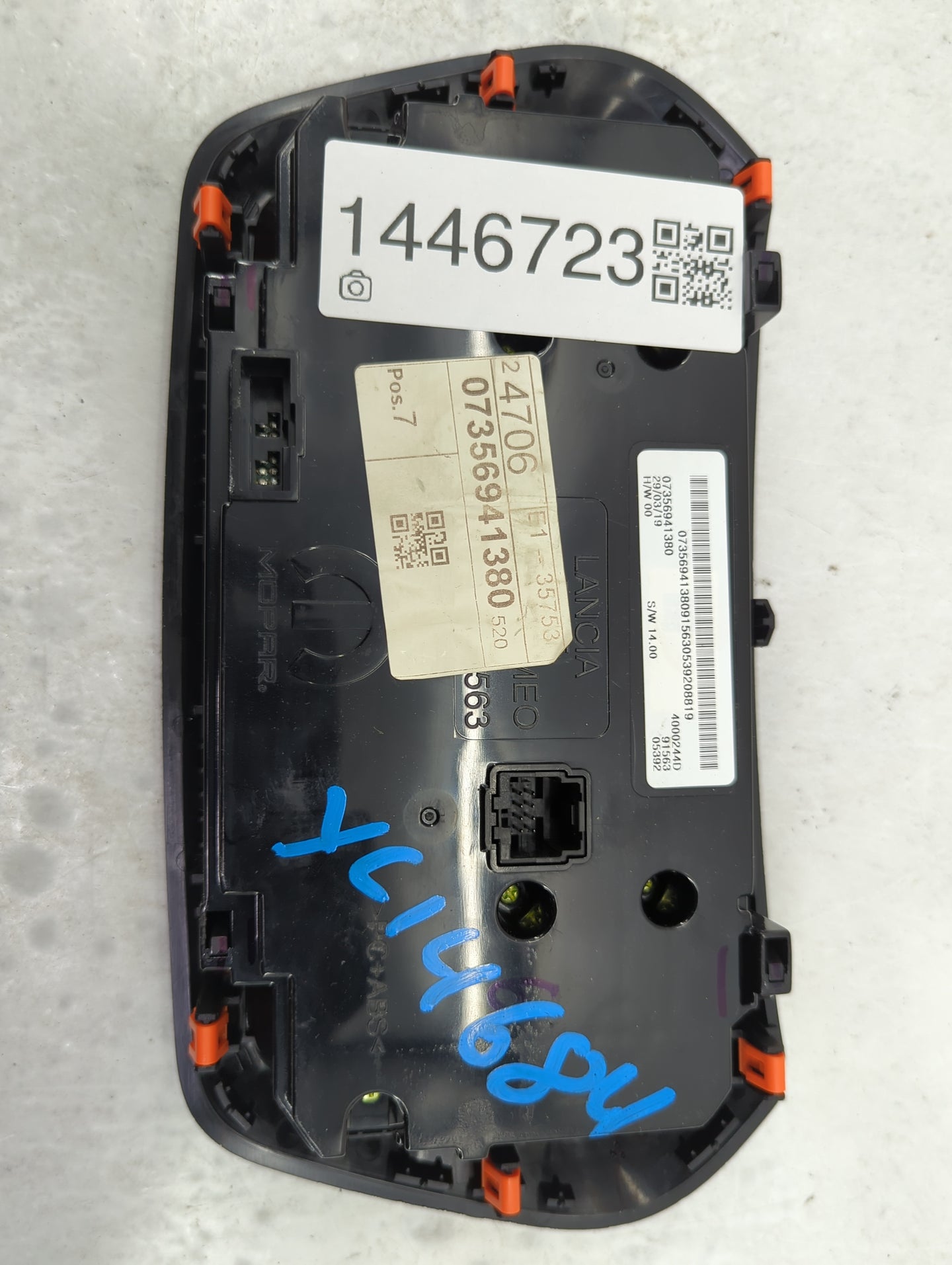 2019 Jeep Renegade Climate Control Module Temperature AC/Heater Replacement P/N:07356941380 Fits OEM Used Auto Parts - Oemus