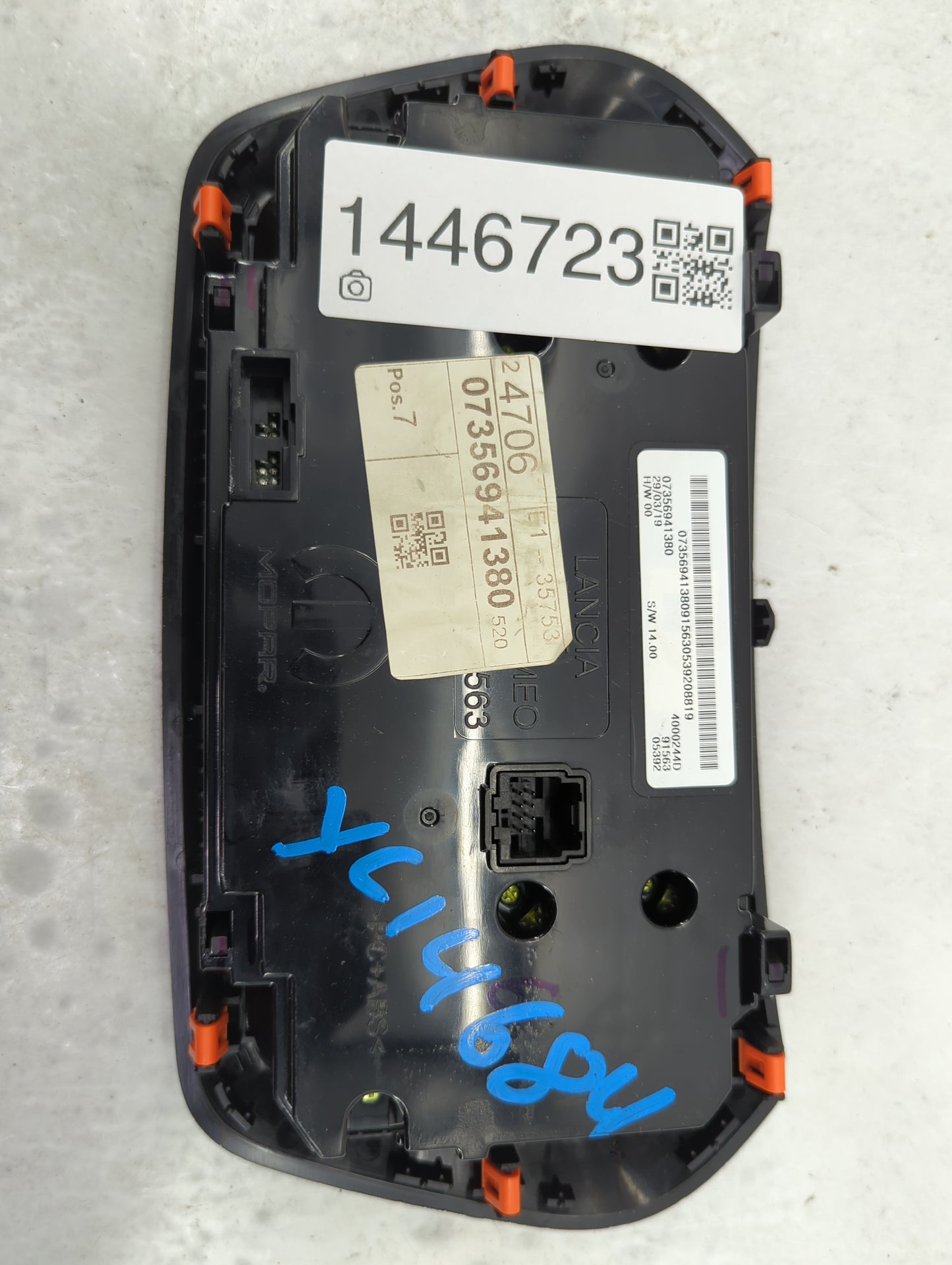 2019 Jeep Renegade Climate Control Module Temperature AC/Heater Replacement P/N:07356941380 Fits OEM Used Auto Parts - Oemus