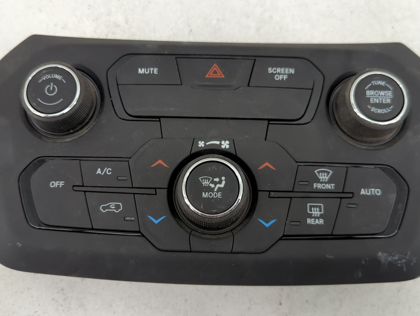2018-2020 Jeep Renegade Climate Control Module Temperature AC/Heater Replacement P/N:07356941380 4000244D Fits Fits 2018 201