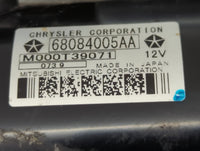 2015-2021 Jeep Renegade Car Starter Motor Solenoid OEM P/N:M00T39071 68084005AA Fits OEM Used Auto Parts - Oemusedautoparts1