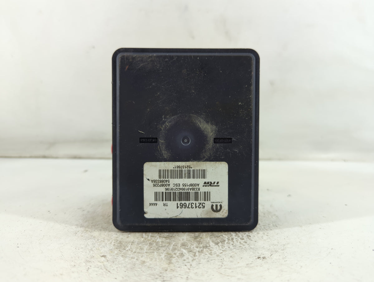 2018-2019 Jeep Renegade Anti-Lock Brake ABS Pump Module Actuator OEM P/N:52137661 Fits Fits 2018 2019 OEM Used Auto Parts - 
