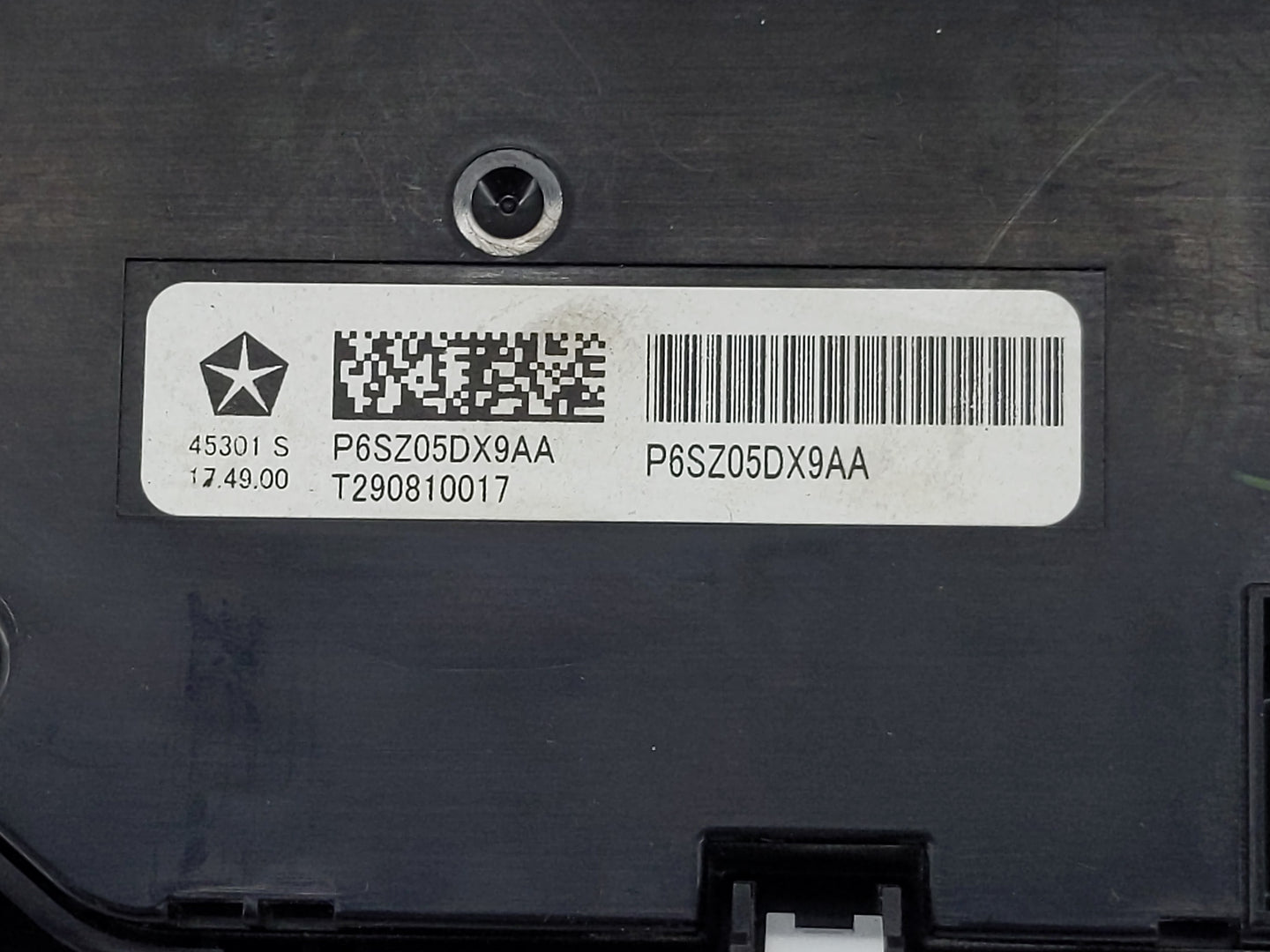 2019-2022 Jeep Wrangler Climate Control Module Temperature AC/Heater Replacement P/N:P6SZ05DX9AA Fits Fits 2019 2020 2021 20