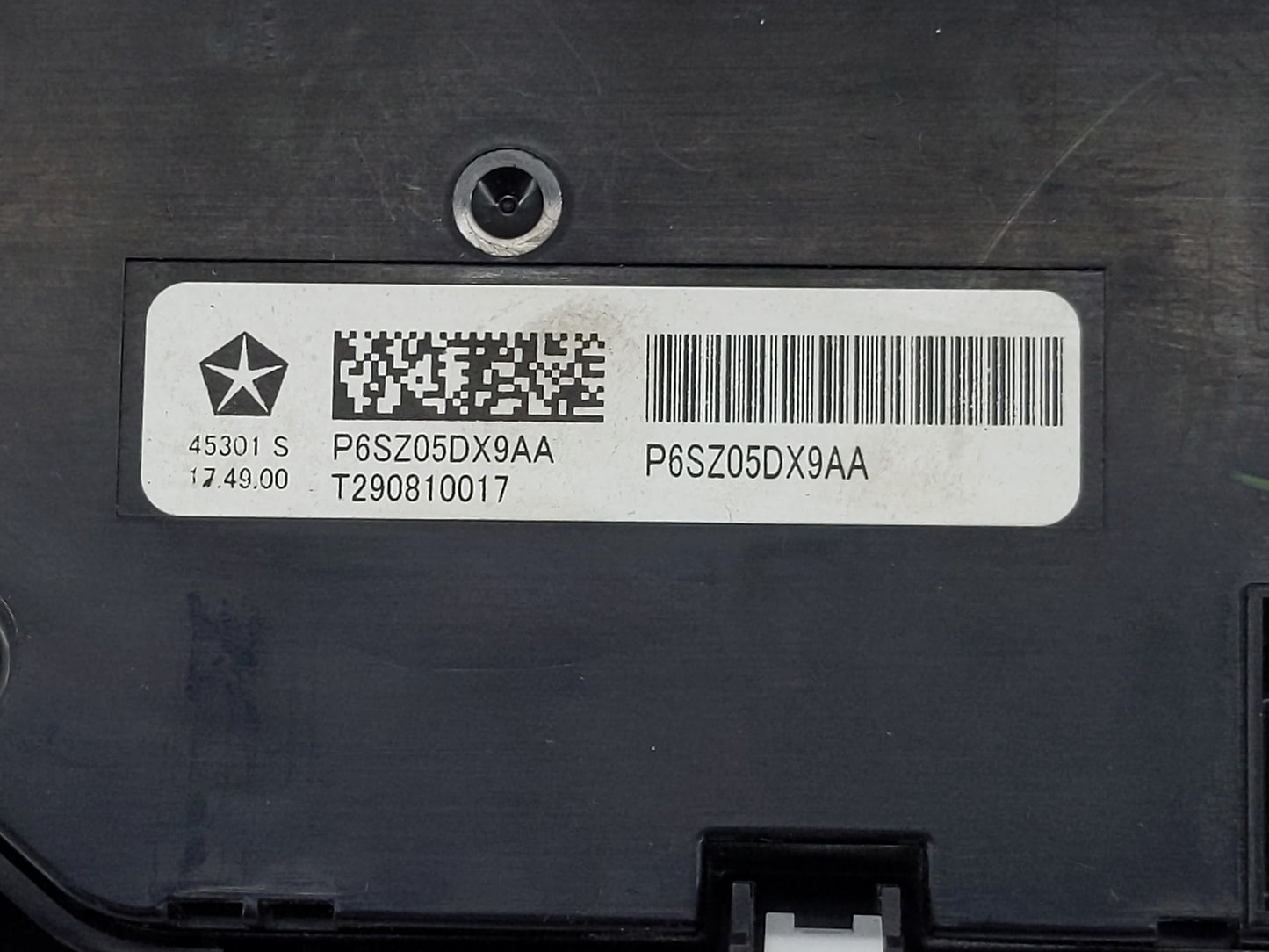 2019-2022 Jeep Wrangler Climate Control Module Temperature AC/Heater Replacement P/N:P6SZ05DX9AA Fits Fits 2019 2020 2021 20