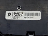 2019-2022 Jeep Wrangler Climate Control Module Temperature AC/Heater Replacement P/N:P6SZ05DX9AA Fits Fits 2019 2020 2021 20