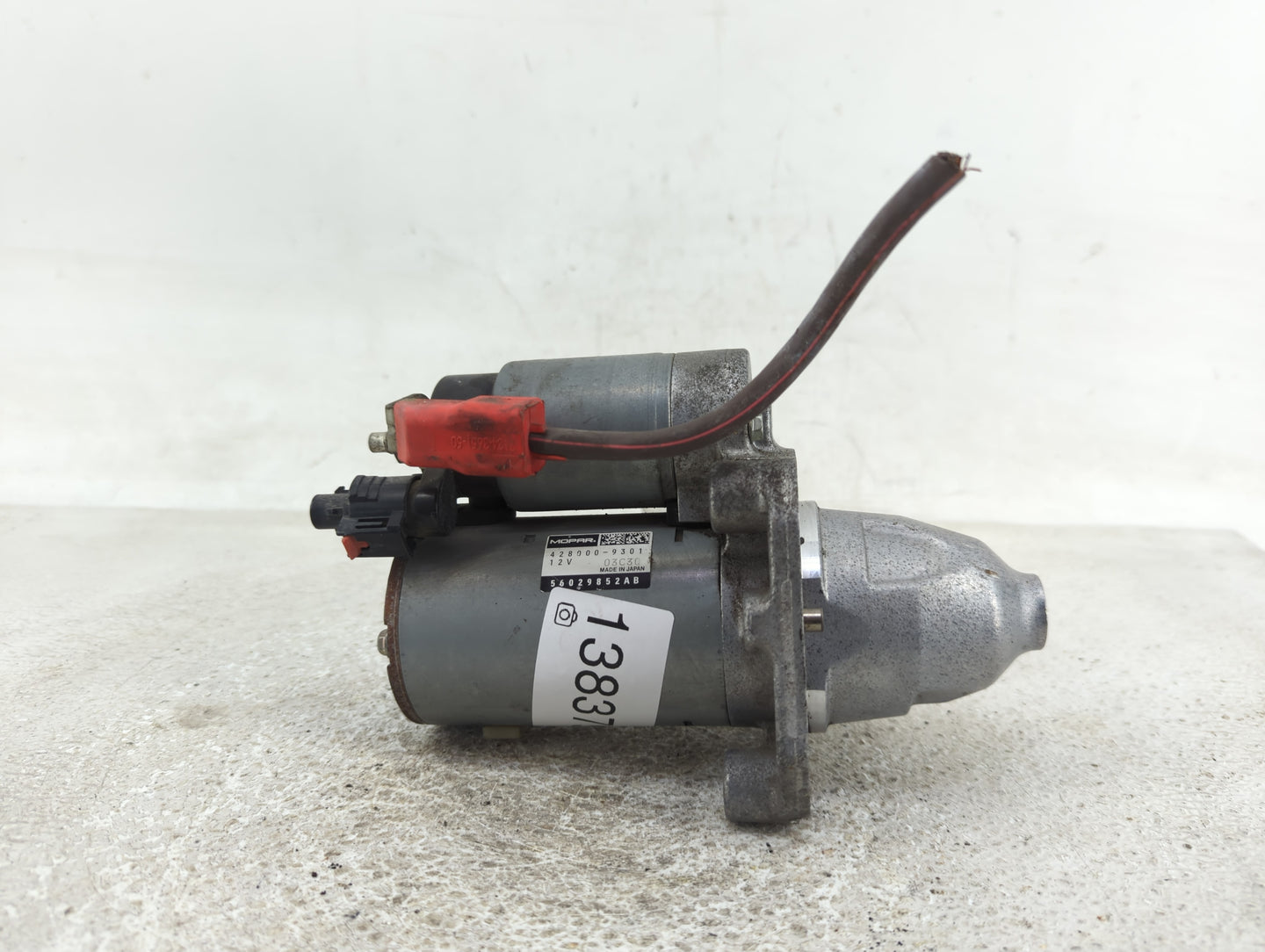 2012-2022 Jeep Wrangler Car Starter Motor Solenoid OEM P/N:56029852AB 428000-9301 Fits OEM Used Auto Parts - Oemusedautopart