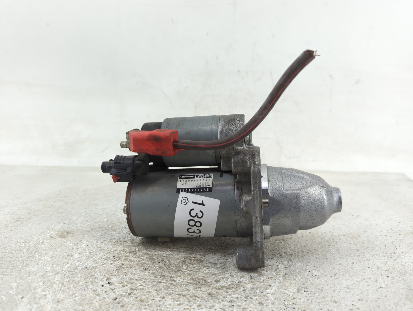 2012-2022 Jeep Wrangler Car Starter Motor Solenoid OEM P/N:56029852AB 428000-9301 Fits OEM Used Auto Parts - Oemusedautopart