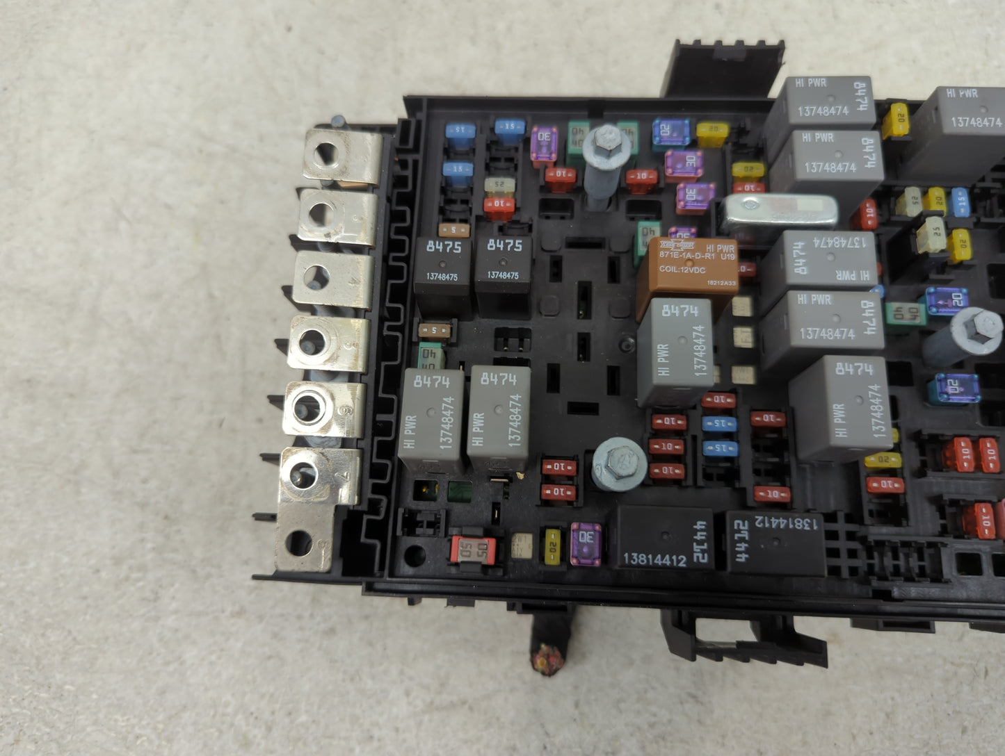 2019 Jeep Wrangler Fusebox Fuse Box Panel Relay Module P/N:68410869AB Fits OEM Used Auto Parts - Oemusedautoparts1.com
