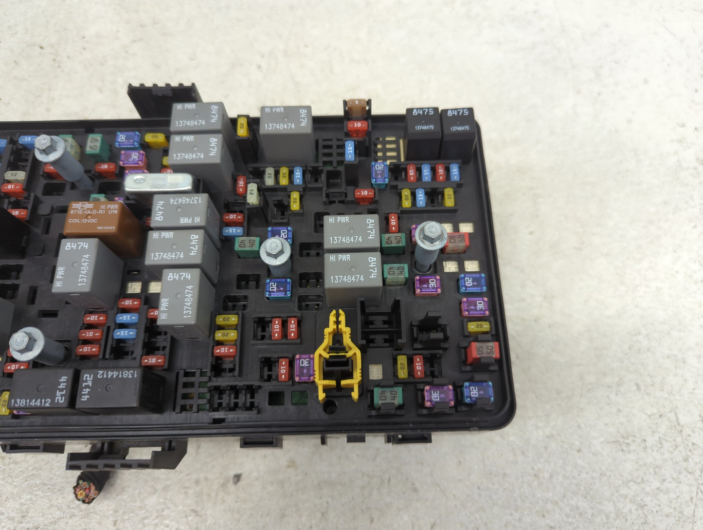 2019 Jeep Wrangler Fusebox Fuse Box Panel Relay Module P/N:68410869AB Fits OEM Used Auto Parts - Oemusedautoparts1.com