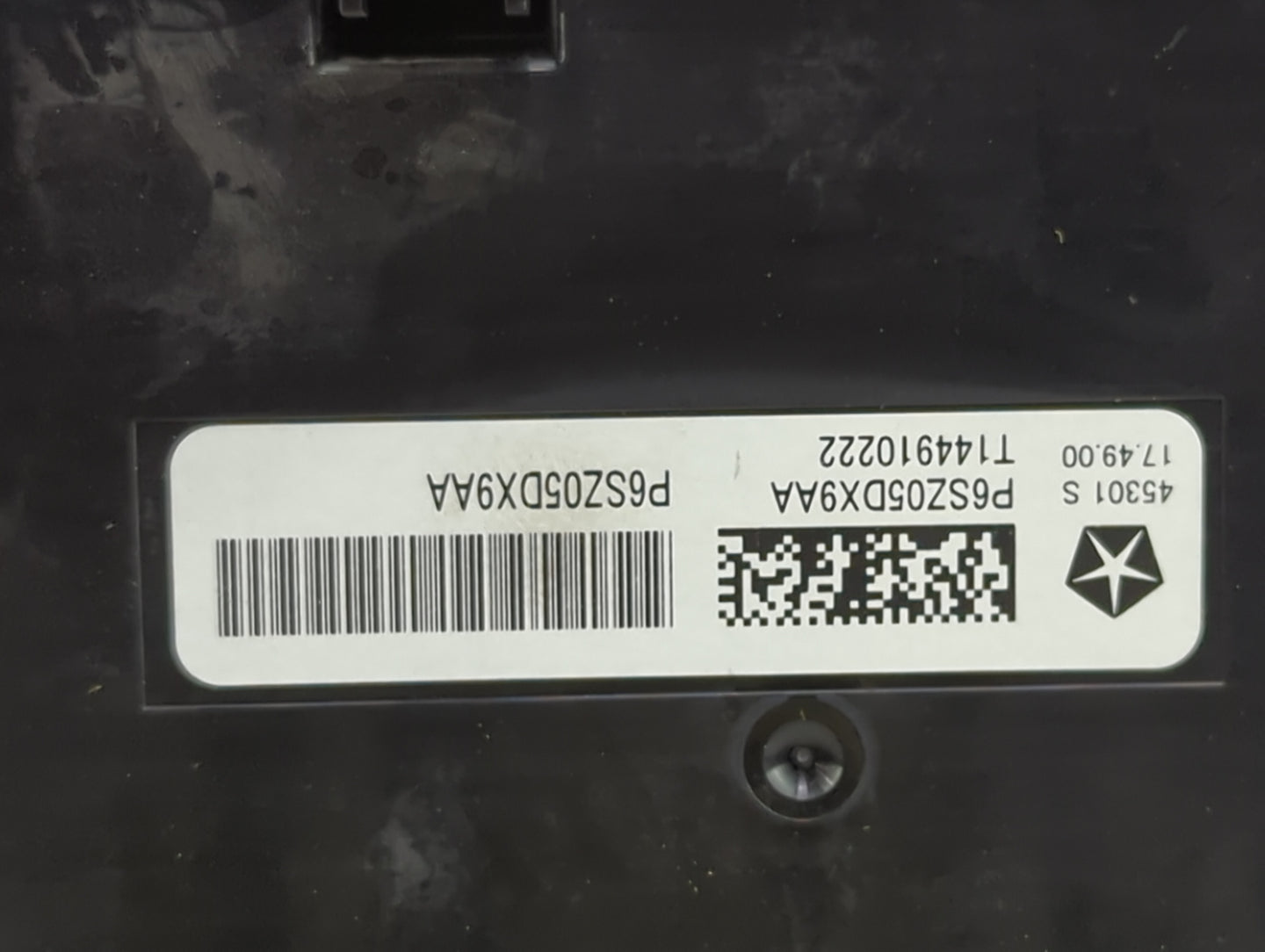 2019 Jeep Wrangler Climate Control Module Temperature AC/Heater Replacement P/N:P6SZ05DX9AA Fits OEM Used Auto Parts - Oemus