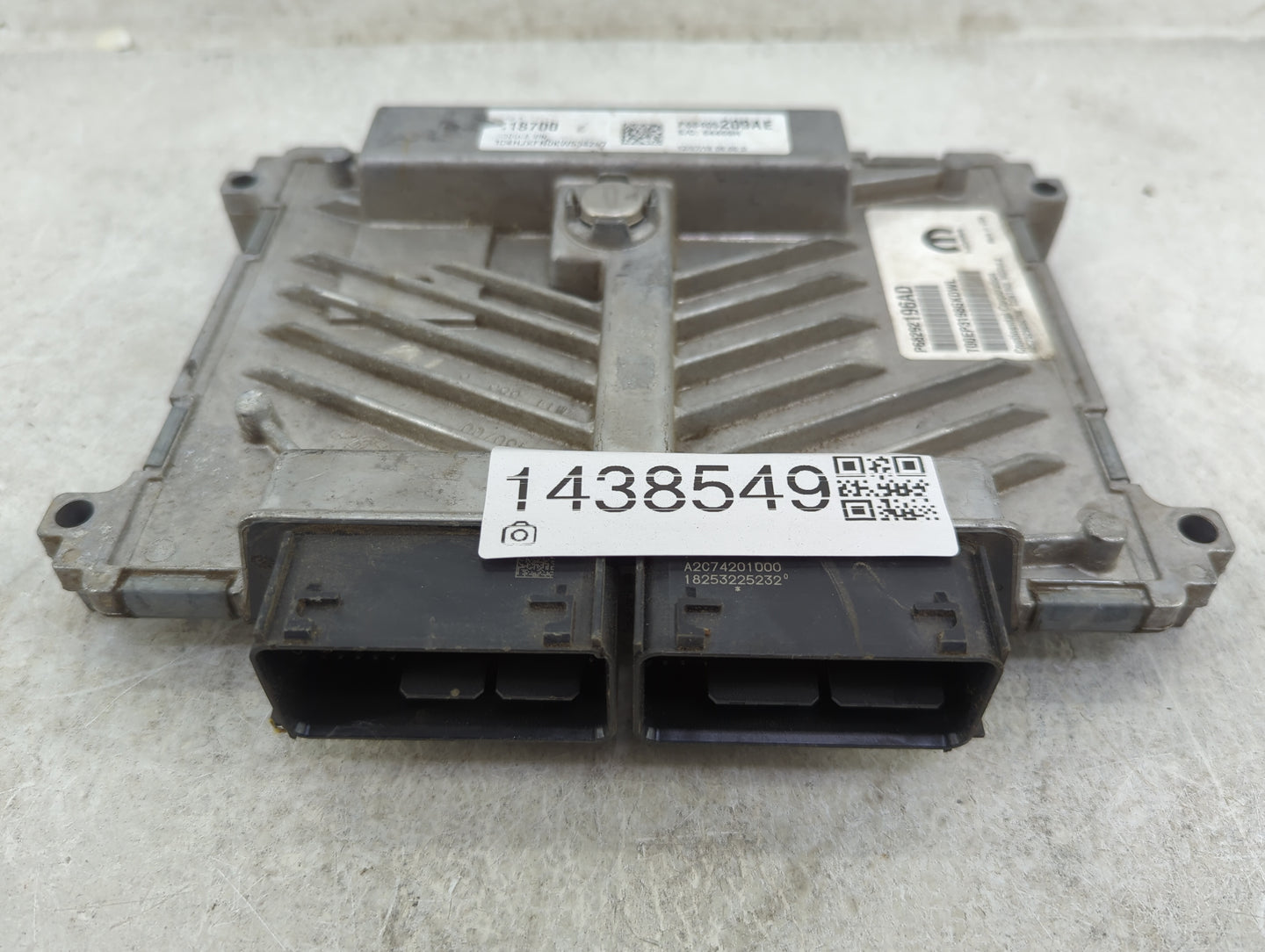 2018-2022 Jeep Wrangler PCM Engine Control Computer ECU ECM PCU OEM P/N:P68292196AD T00EP3198GKDWL Fits OEM Used Auto Parts 