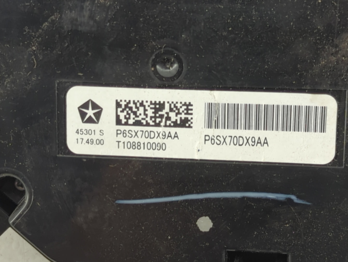 2019 Jeep Wrangler Climate Control Module Temperature AC/Heater Replacement P/N:P6SX70DX9AA Fits OEM Used Auto Parts - Oemus