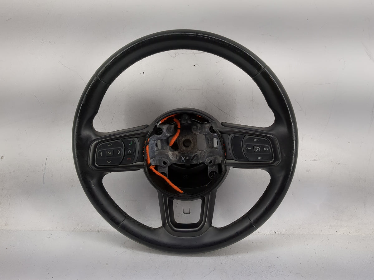 2019 Jeep Wrangler Steering Wheel Oem Black - Oemusedautoparts1.com