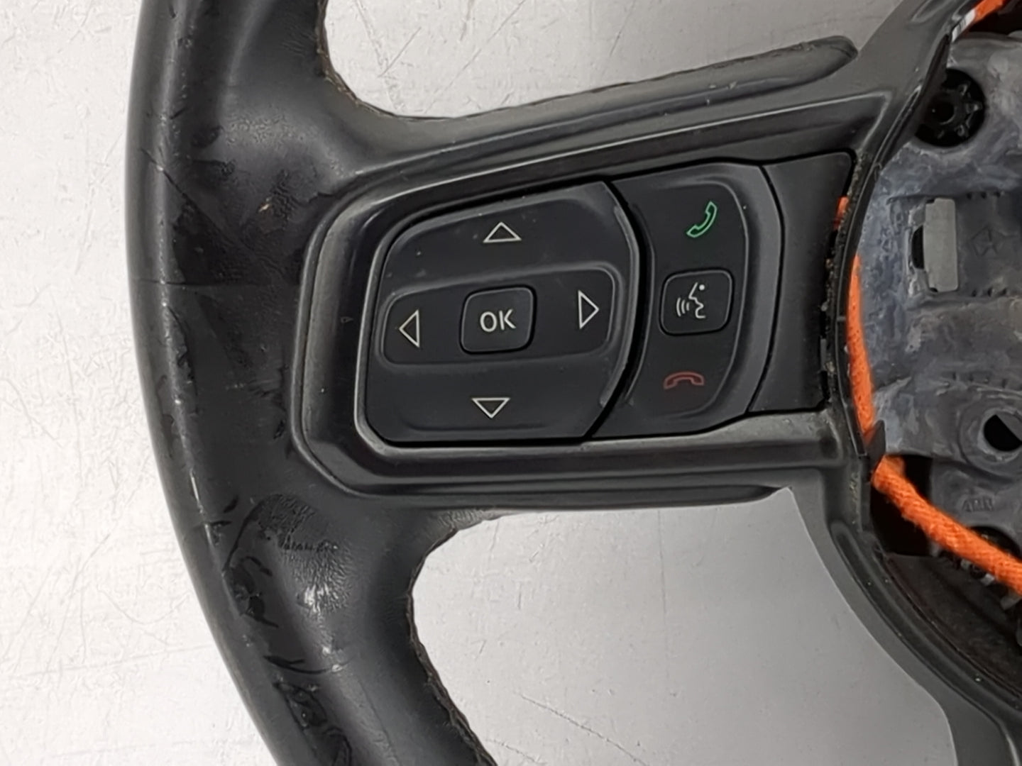 2019 Jeep Wrangler Steering Wheel Oem Black - Oemusedautoparts1.com