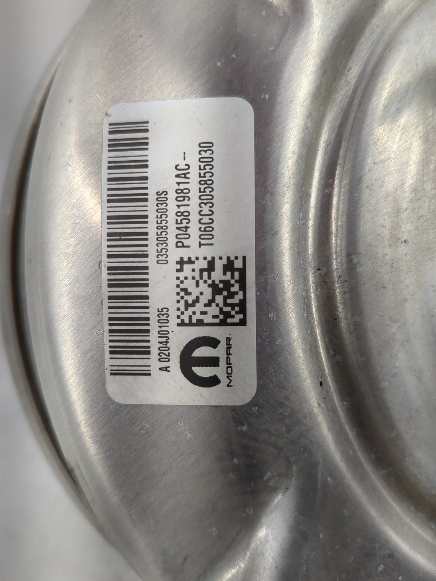 2018-2022 Jeep Wrangler Power Brake Booster Oem - Oemusedautoparts1.com